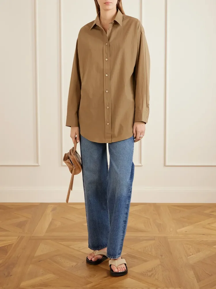 Sona Cotton-Blend Shirt