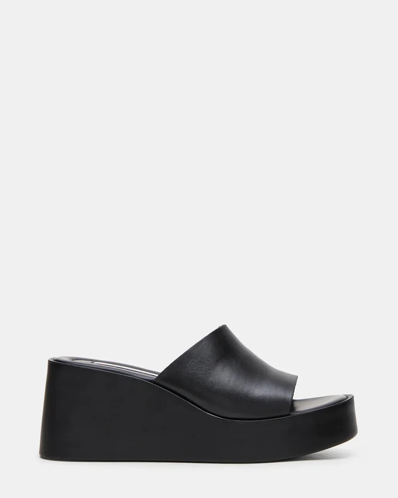 Leora Black Leather