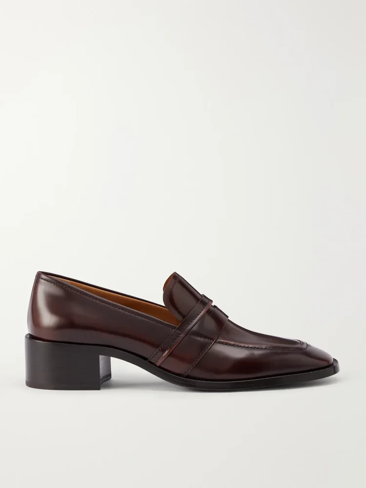 Shelby leather loafers