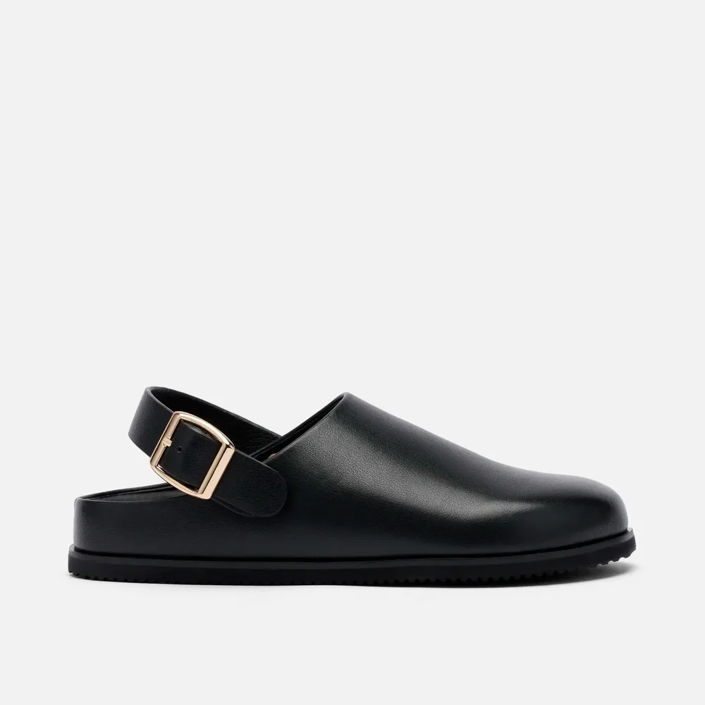 MARC NOLAN Solana Leather Backstrap Clog