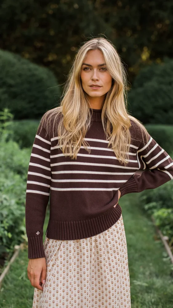 Roll Neck Lake Sweater