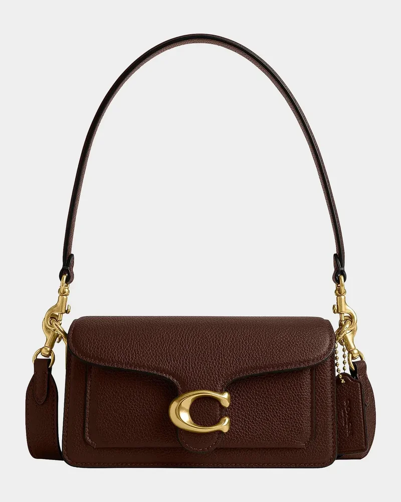 Tabby 20 Pebbled Leather Shoulder Bag