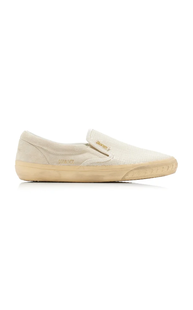 VCE Sequined Suede Sneakers