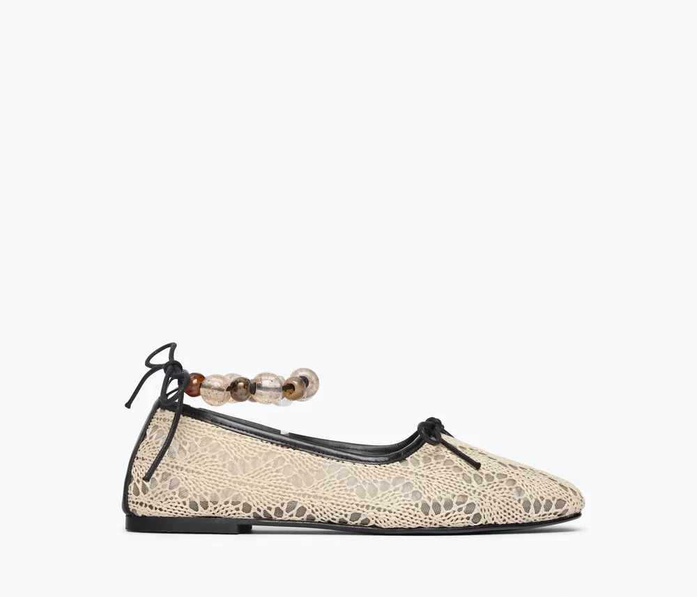 FS X LORNA MURRAY JADA SQUARE TOE BALLET FLAT