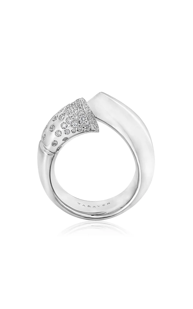 Oera 18K White Gold Diamond Ring