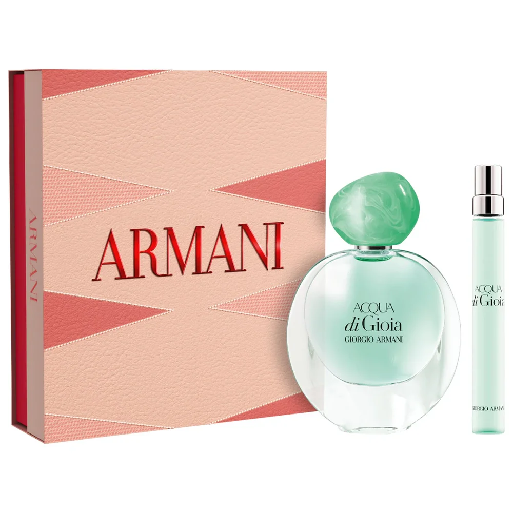Acqua Di Gioia Eau de Parfum and Travel Spray Perfume Gift Set