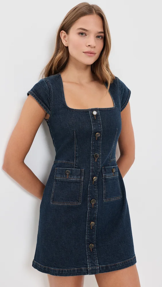 Joanna Denim Mini Dress