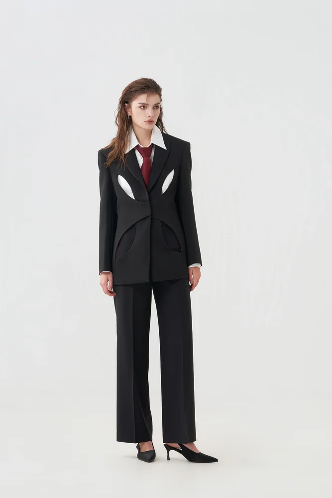 The Cutout Reveal Blazer