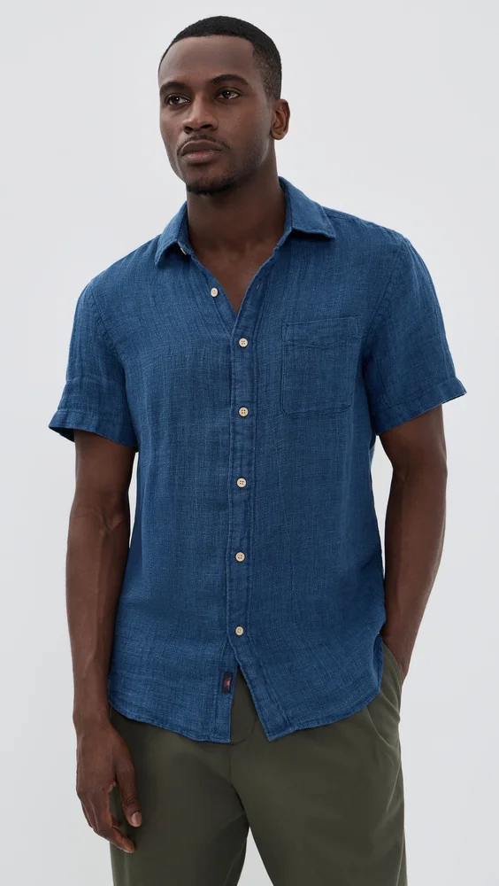 Short Sleeve Palma Linen Shirt
