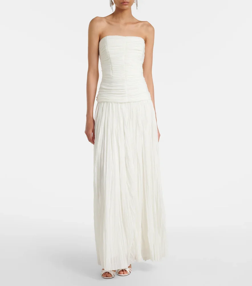Danielle jersey bustier gown
