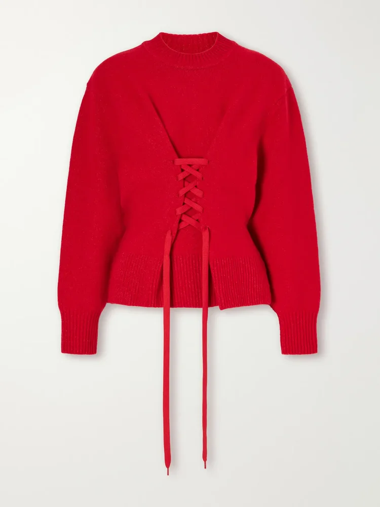 Merino wool-blend sweater