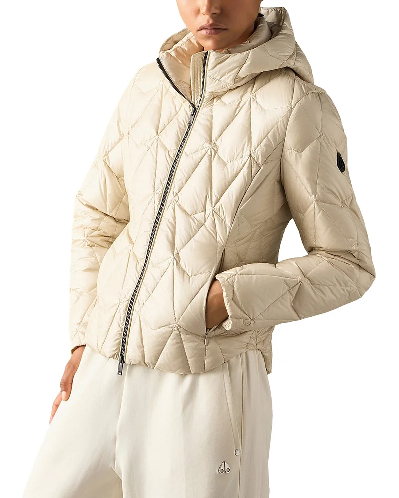 Iceberg Lightweight Hooded Puffer Jacket