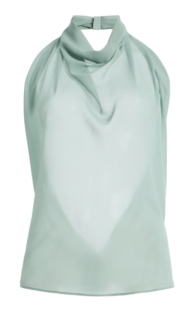 Georgette Scarf Top