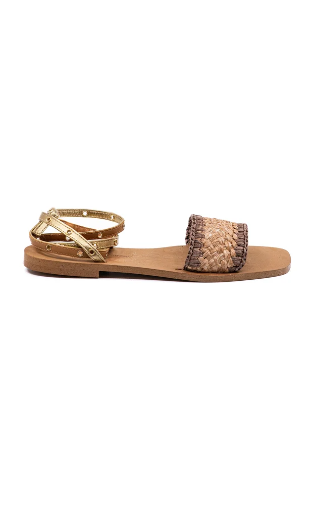 Catalina Raffia Sandals