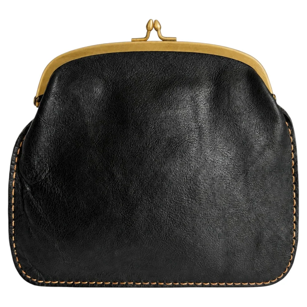Pre-Owned Vintage Bonnie Cashin Foldover Clutch, Black