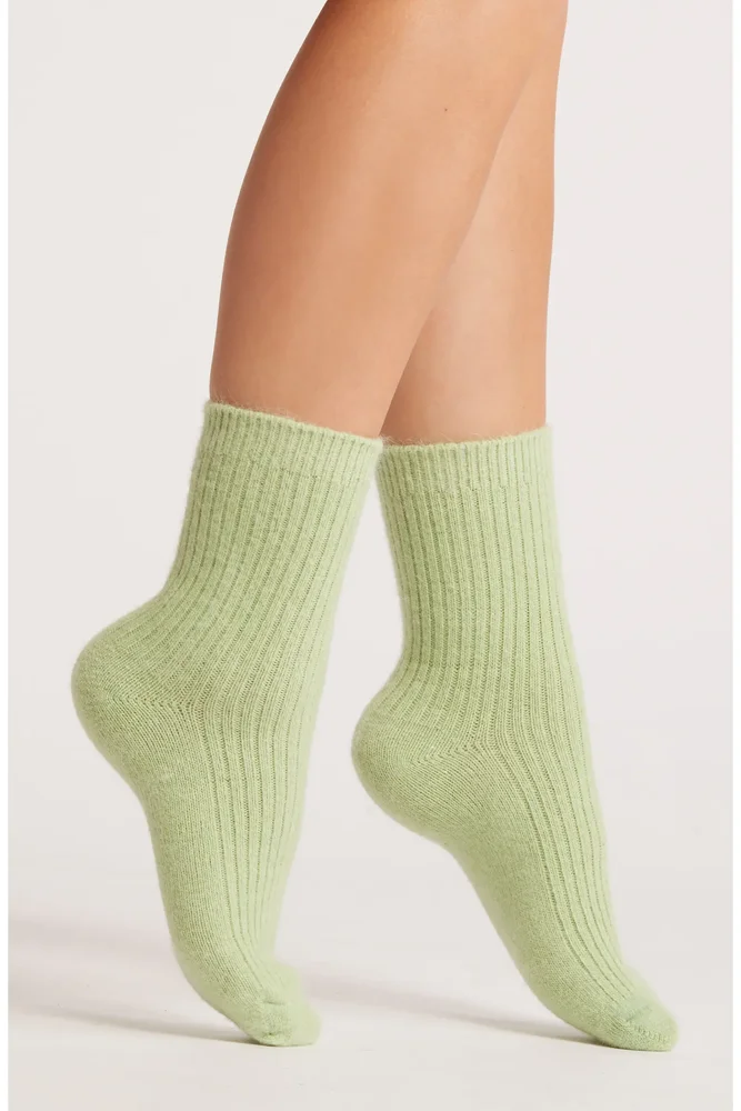 Cashmere Blend Cloud Socks