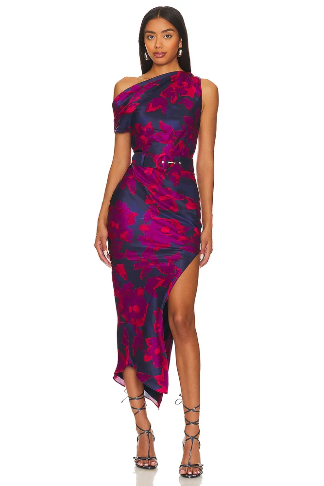 Jaclyn Ivory Cotton Midi Dress