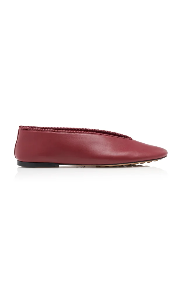 Leather Ballet Flats