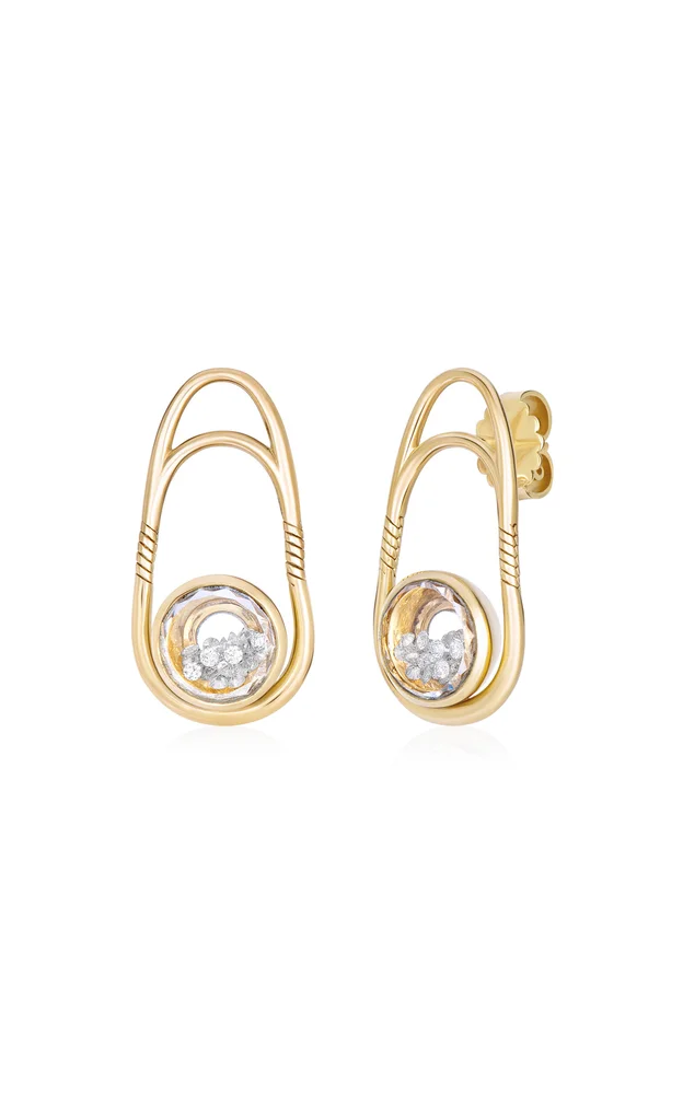 18k Yellow Gold Guizo Earrings