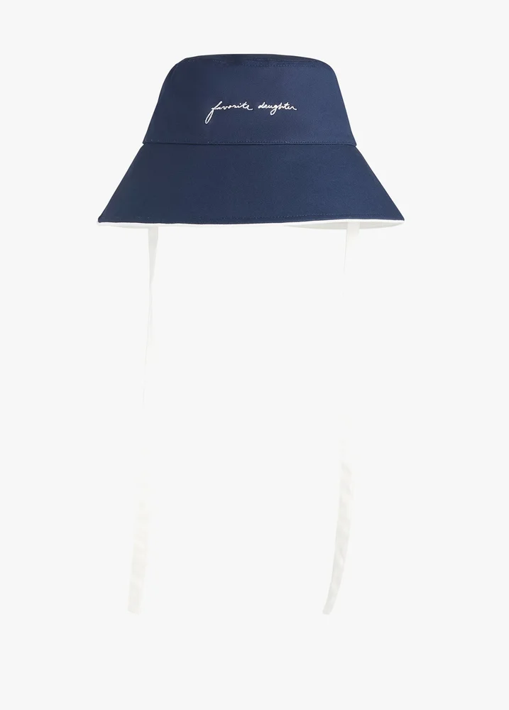 Color Block Canvas Bucket Hat