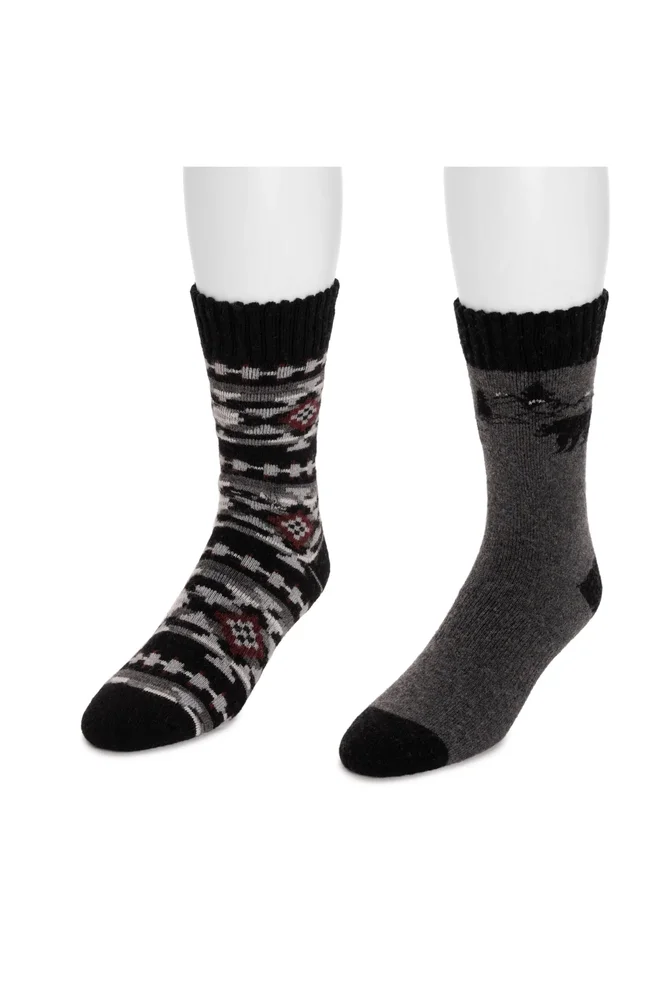 Wool Blend Socks 2 Pair Pack