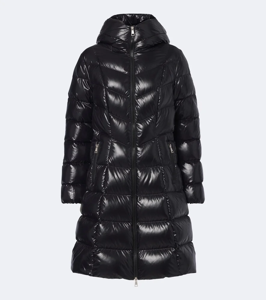 Marusse hooded quilted down coat