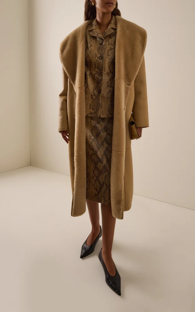 Vintage Shearling Coat