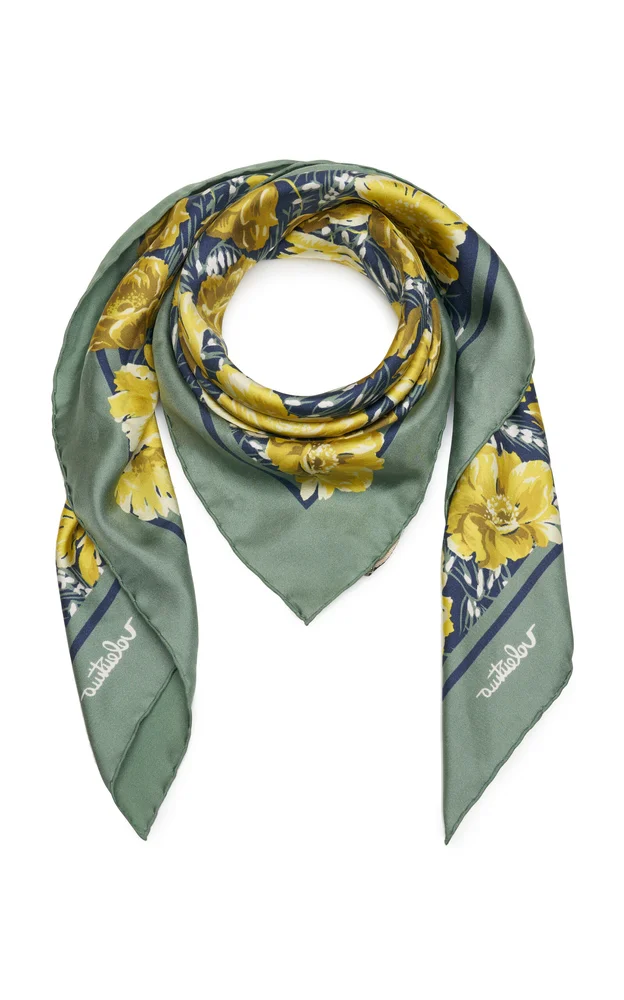 Printed Silk Scarf