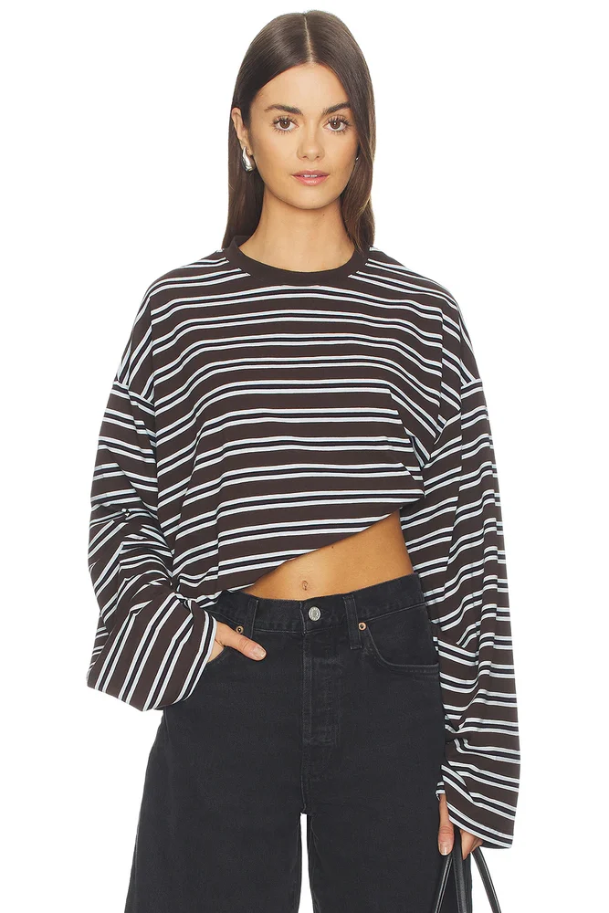 Boxy Oversized Crew Neck