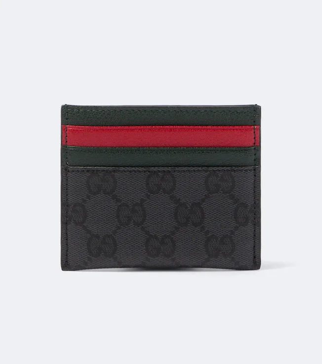 GG canvas card holder