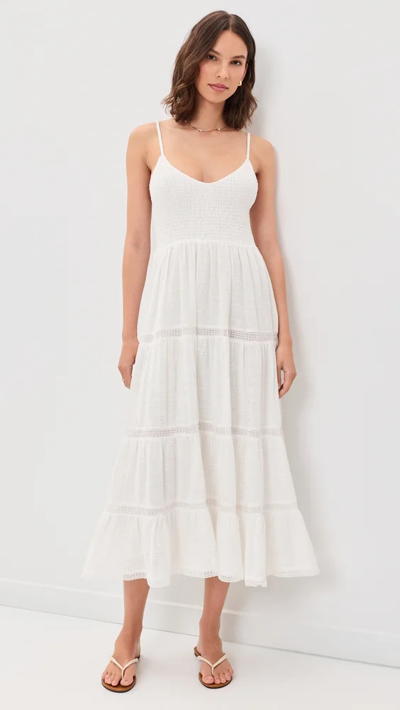 Behati Eyelet Maxi Dress