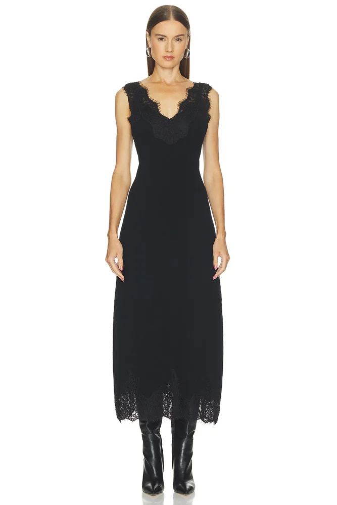Zinnia Sleeveless Midi Dress