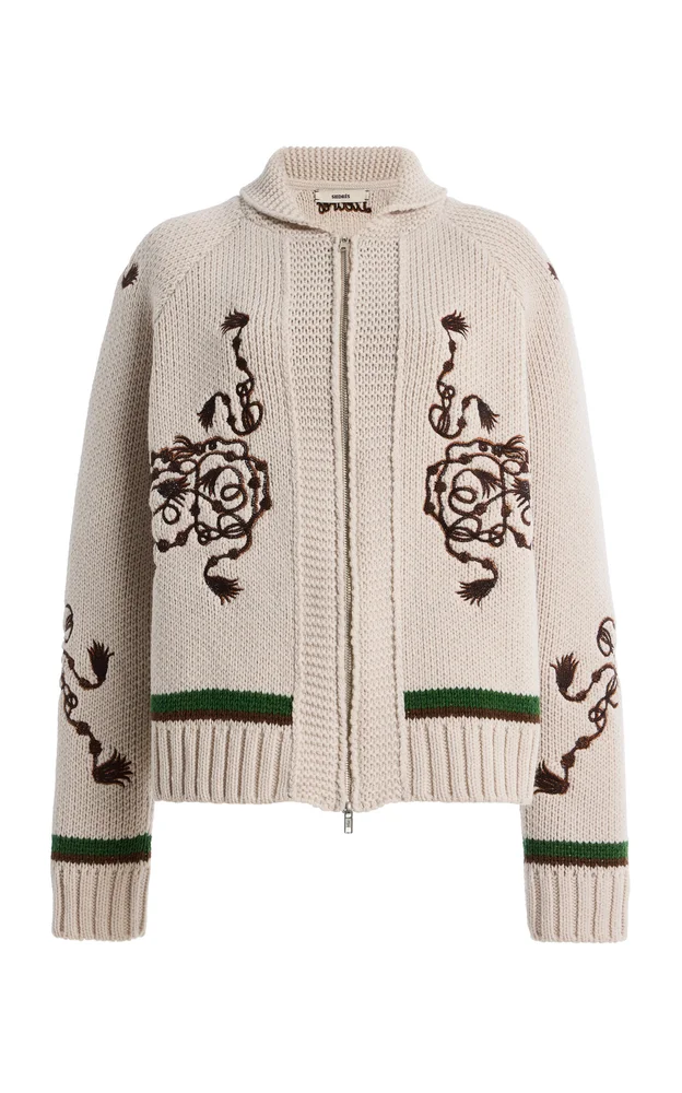Niasa Wool-Blend Cardigan