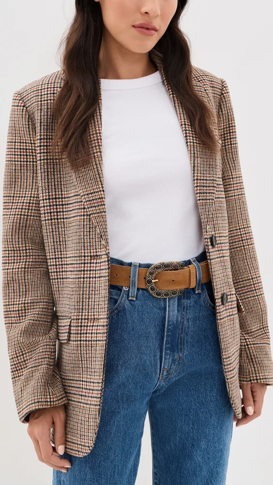Charles Suede Belt