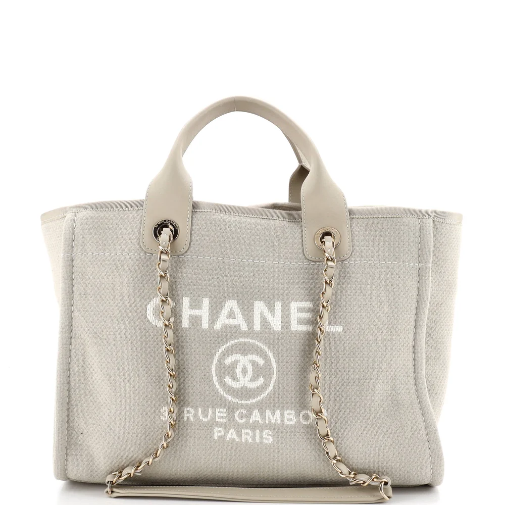 Pre-Owned Deauville NM Tote Mixed Fibers Small