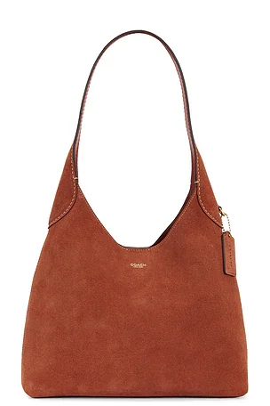 Suede Brooklyn 28 Shoulder Bag