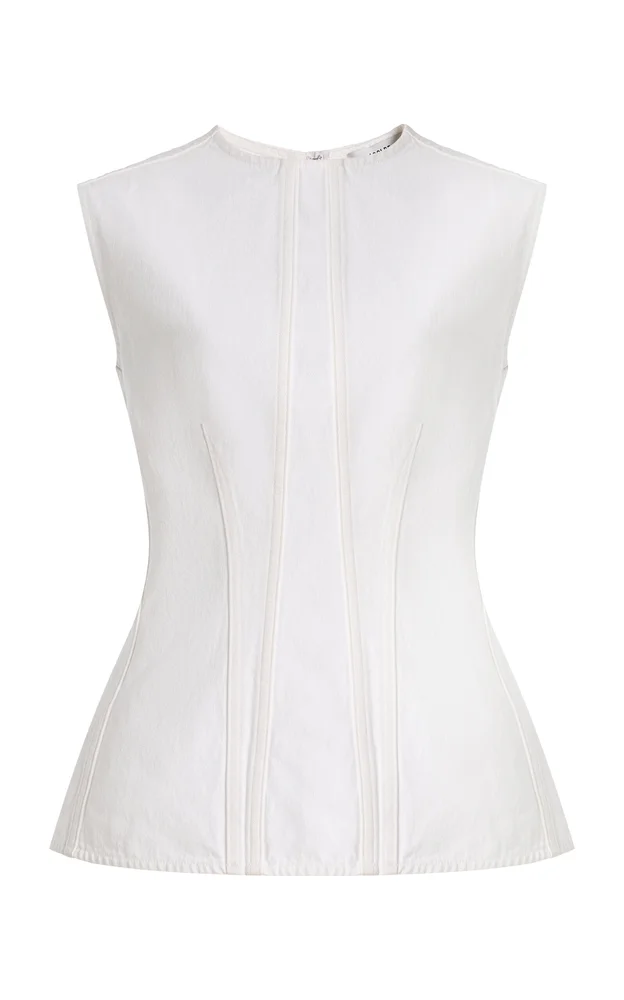 Corbin Denim Top