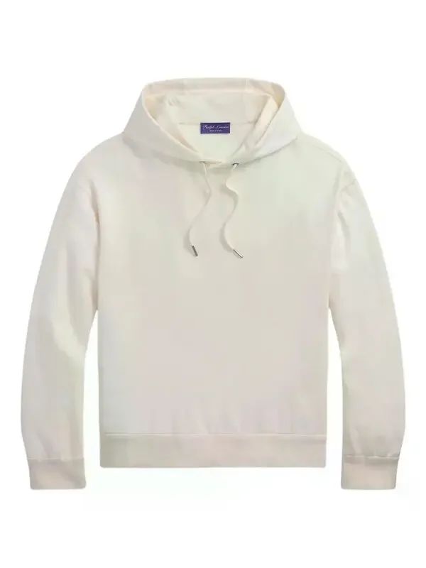 cotton-cashmere hoodie