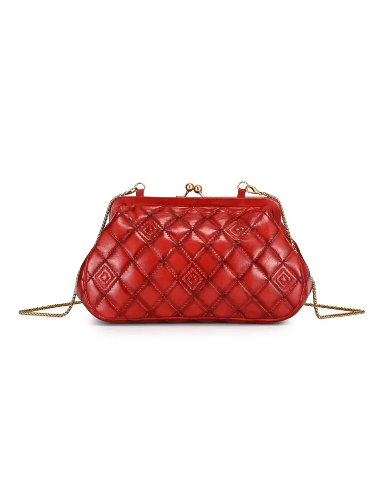 Petunia Small Quilted Leather Crossbody