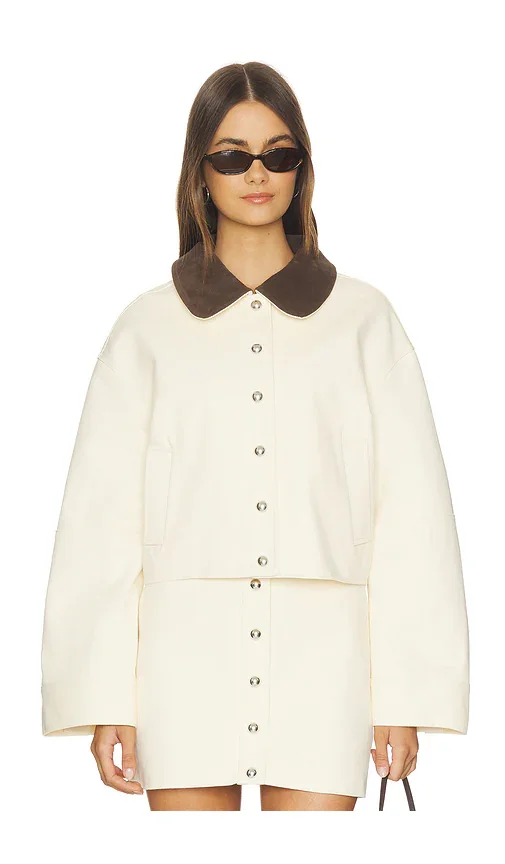 Ella Canvas Cropped Jacket Apparis
