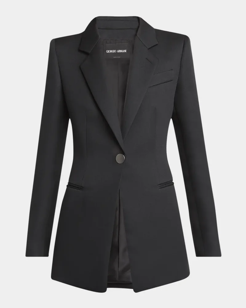 Techno Scuba One-Button Blazer