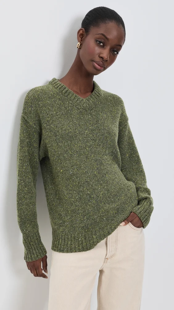 The V Neck Sweater