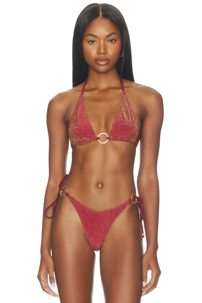 x REVOLVE Ring Halter Bikini Top