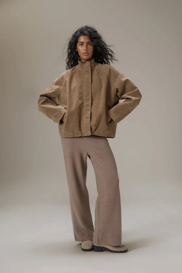 Lady Faux Suede Jacket – SistersandSeekers