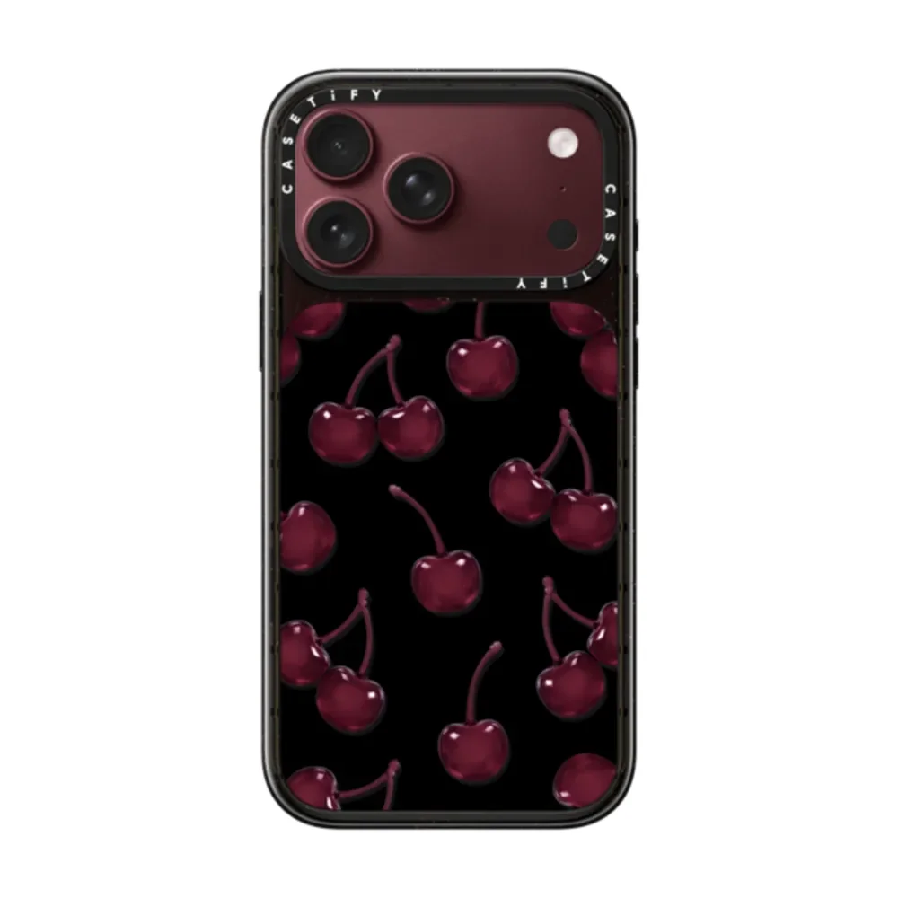 Dark Cherry Jelly Impact Case MagSafe Compatible, Glossy