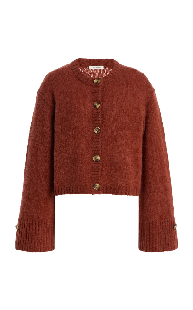Cierrou Wool-Blend Cardigan