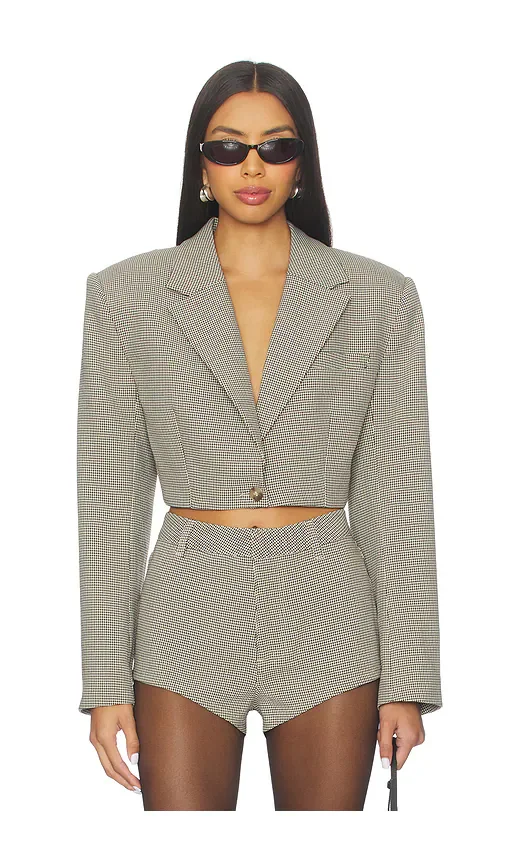 CYRUS BONE CROPPED BLAZER