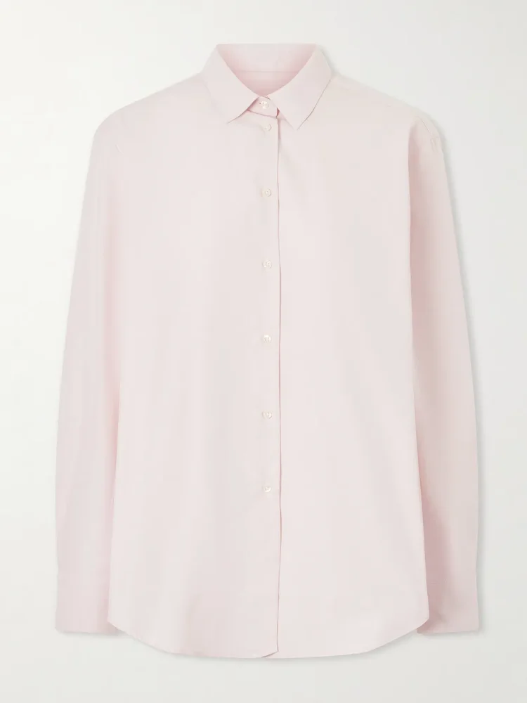 Cotton-poplin shirt