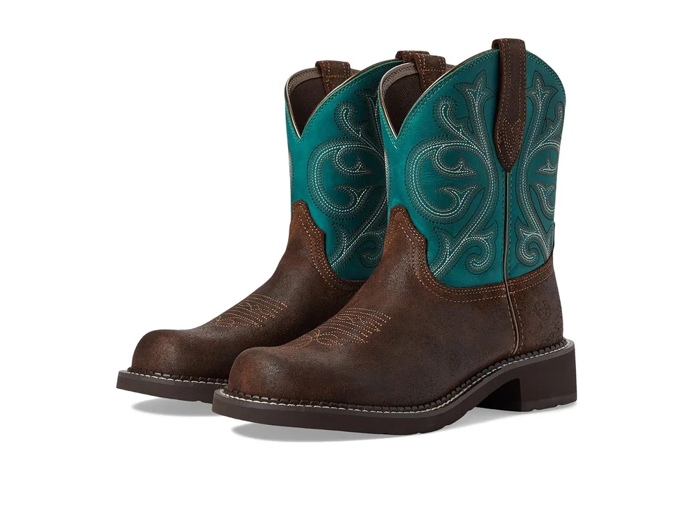Fatbaby Heritage Western Boot (Worn Hickory/Shamrock)