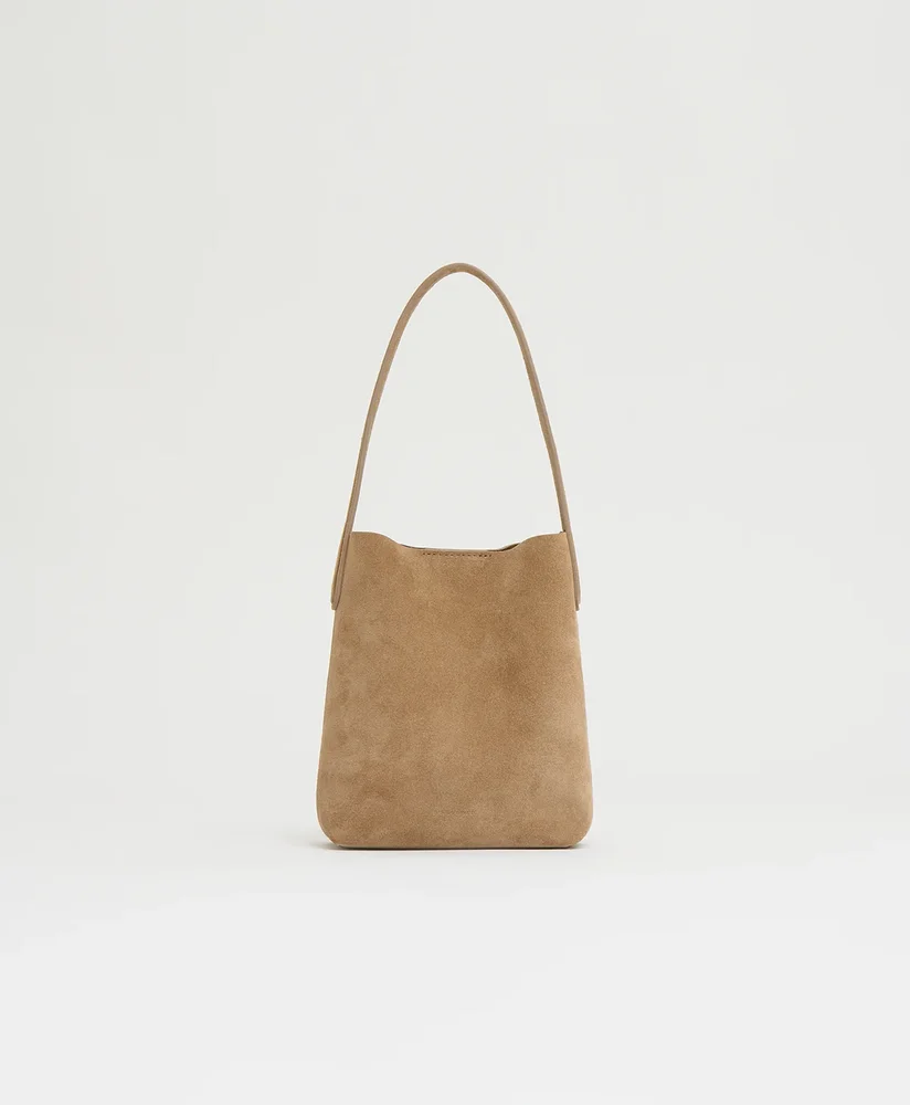 Mini Everyday Cabas, Anise Suede